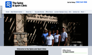 Thespineandsportclinic.com thumbnail