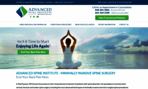 Thespinemd.com thumbnail