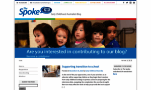 Thespoke.earlychildhoodaustralia.org.au thumbnail