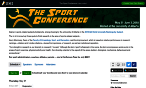 Thesportconference2018.sched.com thumbnail