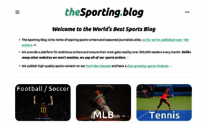 Thesporting.blog thumbnail