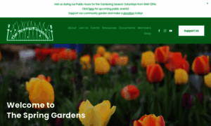 Thespringgardens.org thumbnail