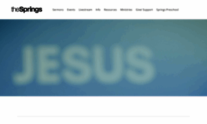 Thespringschurch.net thumbnail