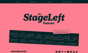 Thestageleftpodcast.com thumbnail