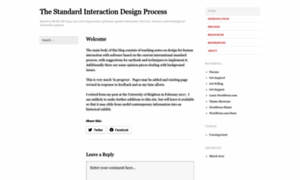 Thestandardinteractiondesignprocess.wordpress.com thumbnail