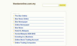 Thestaronline.com.my thumbnail