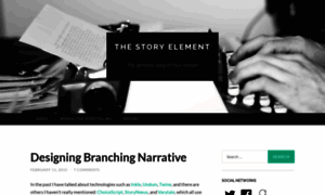 Thestoryelement.wordpress.com thumbnail