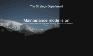 Thestrategydepartment.co.za thumbnail