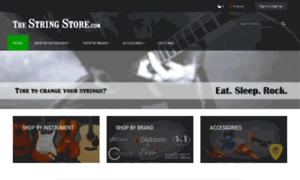 Thestringstore.com thumbnail