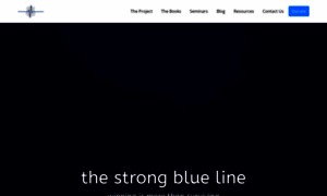 Thestrongblueline.org thumbnail