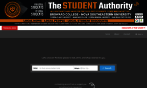 Thestudentauthority.com thumbnail