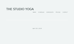 Thestudioyoga.com thumbnail