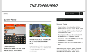 Thesuperhero.website thumbnail