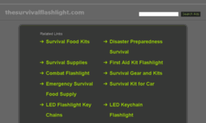 Thesurvivalflashlight.com thumbnail