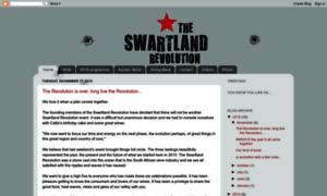 Theswartlandrevolution.com thumbnail