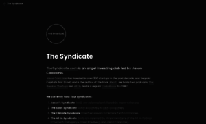 Thesyndicate.com thumbnail