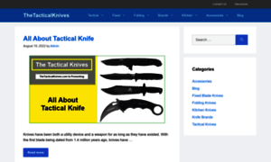 Thetacticalknives.com thumbnail