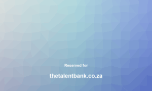 Thetalentbank.co.za thumbnail