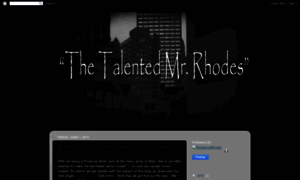 Thetalentedmrrhodes.blogspot.com thumbnail