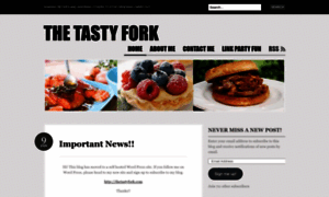 Thetastyfork.wordpress.com thumbnail