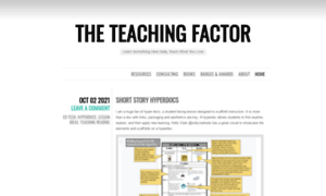 Theteachingfactor.wordpress.com thumbnail