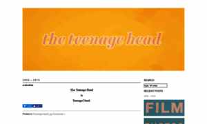 Theteenagehead.com thumbnail