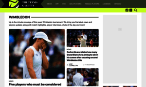 Thetennisgazette.com thumbnail