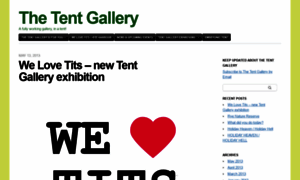 Thetentgallery.wordpress.com thumbnail