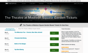 Thetheatreatmadisonsquaregarden.ticketoffices.com thumbnail