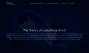 Thetheoryofeverythingmovie.co.uk thumbnail