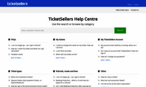 Theticketsellers.ladesk.com thumbnail