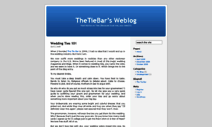 Thetiebar.wordpress.com thumbnail