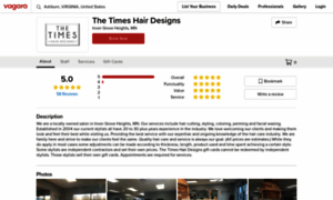 Thetimeshairdesigns.com thumbnail