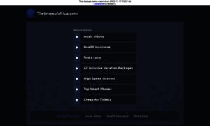 Thetimesofafrica.com thumbnail