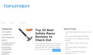 Thetop10tobuy.com thumbnail