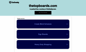 Thetopboards.com thumbnail