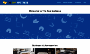 Thetopmattress.com thumbnail