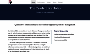 Thetradedportfolio.com thumbnail