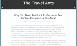 Thetravelants.com thumbnail