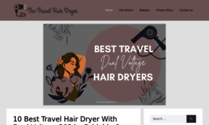 Thetravelhairdryer.com thumbnail