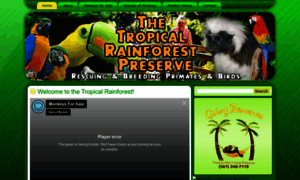 Thetropicalrainforestpreserve.com thumbnail