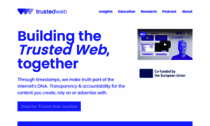 Thetrustedweb.org thumbnail