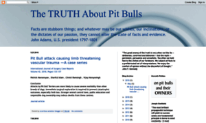 Thetruthaboutpitbulls.blogspot.co.uk thumbnail