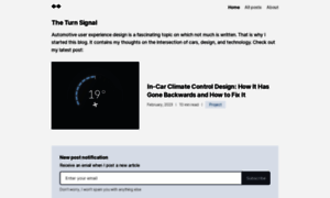 Theturnsignalblog.com thumbnail
