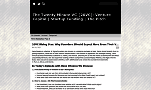 Thetwentyminutevc.libsyn.com thumbnail