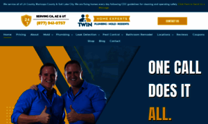 Thetwinplumbers.com thumbnail