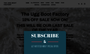 Theuggbootfactory.com thumbnail