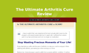 Theultimatearthritiscurereview.com thumbnail