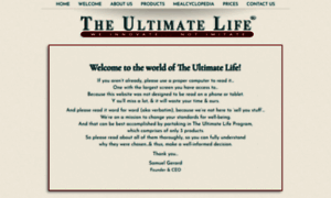 Theultimatelife.net thumbnail