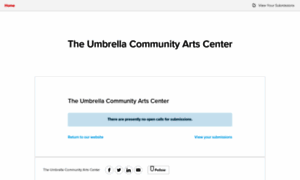 Theumbrellaarts.submittable.com thumbnail